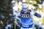 31.12.2019, xkvx, Langlauf Tour de Ski Toblach, Einzel Herren, v.l. Bjoern Sandstroem (Sweden) in aktion / in action competes