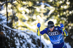 31.12.2019, xkvx, Langlauf Tour de Ski Toblach, Einzel Herren, v.l. Vitaliy Pukhkalo (Kazakhstan) in aktion / in action competes