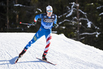 31.12.2019, xkvx, Langlauf Tour de Ski Toblach, Einzel Herren, v.l. David Norris (United States) in aktion / in action competes