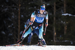 31.12.2019, xkvx, Langlauf Tour de Ski Toblach, Einzel Herren, v.l. Adrien Backscheider (France) in aktion / in action competes