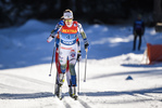 01.01.2020, xkvx, Langlauf Tour de Ski Toblach, Pursuit Damen, v.l. Ebba Andersson (Sweden) in aktion / in action competes