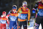 01.01.2020, xkvx, Langlauf Tour de Ski Toblach, Pursuit Damen, v.l. Sofie Krehl (Germany) in aktion / in action competes
