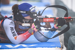 07.01.2019, xkvx, Biathlon IBU Weltcup Oberhof, Training Damen, v.l. Lena Haecki (Switzerland) in aktion am Schiessstand / at the shooting range