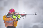 07.01.2019, xkvx, Biathlon IBU Weltcup Oberhof, Training Damen, v.l. Denise Herrmann (Germany) in aktion am Schiessstand / at the shooting range