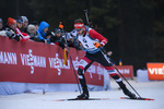 10.01.2019, xkvx, Biathlon IBU Weltcup Oberhof, Sprint Herren, v.l. Simon Eder (Austria) in aktion / in action competes