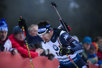10.01.2019, xkvx, Biathlon IBU Weltcup Oberhof, Sprint Herren, v.l. Dominik Windisch (Italy) in aktion / in action competes