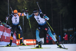 10.01.2019, xkvx, Biathlon IBU Weltcup Oberhof, Sprint Herren, v.l. Quentin Fillon Maillet (France) in aktion / in action competes
