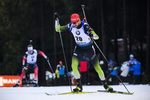 10.01.2019, xkvx, Biathlon IBU Weltcup Oberhof, Sprint Herren, v.l. Jakov Fak (Slovenia) in aktion / in action competes