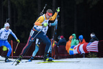 10.01.2019, xkvx, Biathlon IBU Weltcup Oberhof, Sprint Herren, v.l. Johannes Kuehn (Germany) in aktion / in action competes