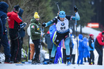 10.01.2019, xkvx, Biathlon IBU Weltcup Oberhof, Sprint Herren, v.l. Simon Desthieux (France) in aktion / in action competes