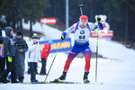 10.01.2019, xkvx, Biathlon IBU Weltcup Oberhof, Sprint Herren, v.l. Martin Otcenas (Slovakia) in aktion / in action competes