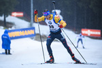 10.01.2019, xkvx, Biathlon IBU Weltcup Oberhof, Sprint Herren, v.l. Simon Schempp (Germany) in aktion / in action competes