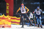 11.01.2020, xkvx, Biathlon DSV Deutschlandpokal Notschrei, Einzel - maennlich, v.l. Julian Hollandt (Germany)  / 