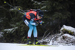 12.01.2019, xkvx, Biathlon IBU Weltcup Oberhof, Massenstart Herren, v.l. Quentin Fillon Maillet (France) in aktion / in action competes