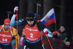 12.01.2019, xkvx, Biathlon IBU Weltcup Oberhof, Massenstart Herren, v.l. Martin Fourcade (France) in aktion / in action competes