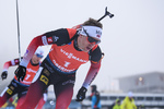 12.01.2019, xkvx, Biathlon IBU Weltcup Oberhof, Massenstart Herren, v.l. Tarjei Boe (Norway) in aktion / in action competes