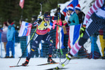 15.01.2019, xkvx, Biathlon IBU Weltcup Ruhpolding, Sprint Damen, v.l. Dorothea Wierer (Italy) in aktion / in action competes