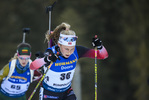 15.01.2019, xkvx, Biathlon IBU Weltcup Ruhpolding, Sprint Damen, v.l. Ingrid Landmark Tandrevold (Norway) in aktion / in action competes