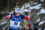 15.01.2019, xkvx, Biathlon IBU Weltcup Ruhpolding, Sprint Damen, v.l. Ingrid Landmark Tandrevold (Norway) in aktion / in action competes