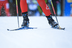 15.01.2019, xkvx, Biathlon IBU Weltcup Ruhpolding, Sprint Damen, v.l. Salomon Ski Schuhe in aktion / in action competes