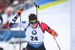 16.01.2019, xkvx, Biathlon IBU Weltcup Ruhpolding, Sprint Herren, v.l. Julian Eberhard (Austria) in aktion / in action competes