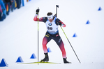 16.01.2019, xkvx, Biathlon IBU Weltcup Ruhpolding, Sprint Herren, v.l. Lars Helge Birkeland (Norway) in aktion / in action competes