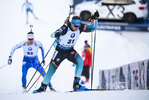 16.01.2019, xkvx, Biathlon IBU Weltcup Ruhpolding, Sprint Herren, v.l. Simon Desthieux (France) in aktion / in action competes