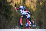 16.01.2019, xkvx, Biathlon IBU Weltcup Ruhpolding, Sprint Herren, v.l. Aleksander Fjeld Andersen (Norway) in aktion / in action competes
