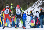 16.01.2019, xkvx, Biathlon IBU Weltcup Ruhpolding, Sprint Herren, v.l. Rok Trsan (Slovenia) in aktion / in action competes