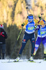 17.01.2019, xkvx, Biathlon IBU Weltcup Ruhpolding, Staffel Damen, v.l. Franziska Preuss (Germany) in aktion / in action competes