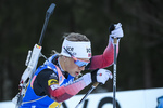 17.01.2019, xkvx, Biathlon IBU Weltcup Ruhpolding, Staffel Damen, v.l. Tiril Eckhoff (Norway) in aktion / in action competes