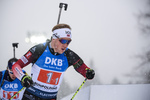 18.01.2019, xkvx, Biathlon IBU Weltcup Ruhpolding, Staffel Herren, v.l. Johannes Dale (Norway) in aktion / in action competes