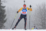 18.01.2019, xkvx, Biathlon IBU Weltcup Ruhpolding, Staffel Herren, v.l. Roman Rees (Germany) in aktion / in action competes