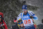 18.01.2019, xkvx, Biathlon IBU Weltcup Ruhpolding, Staffel Herren, v.l. Mario Dolder (Switzerland) in aktion / in action competes