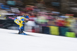 18.01.2019, xkvx, Biathlon IBU Weltcup Ruhpolding, Staffel Herren, v.l. Jesper Nelin (Sweden) in aktion / in action competes