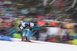 18.01.2019, xkvx, Biathlon IBU Weltcup Ruhpolding, Staffel Herren, v.l. Martin Fourcade (France) in aktion / in action competes
