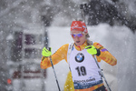 19.01.2019, xkvx, Biathlon IBU Weltcup Ruhpolding, Verfolgung Damen, v.l. Denise Herrmann (Germany) in aktion / in action competes
