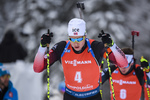 19.01.2019, xkvx, Biathlon IBU Weltcup Ruhpolding, Verfolgung Herren, v.l.  in aktion / in action competes