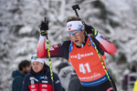 19.01.2019, xkvx, Biathlon IBU Weltcup Ruhpolding, Verfolgung Herren, v.l. Lars Helge Birkeland (Norway) in aktion / in action competes