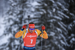 19.01.2019, xkvx, Biathlon IBU Weltcup Ruhpolding, Verfolgung Herren, v.l. Philipp Nawrath (Germany) in aktion / in action competes