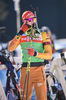 22.01.2019, xkvx, Biathlon IBU Weltcup Pokljuka, Training Damen und Herren, v.l. Benedikt Doll (Germany) schaut / looks on