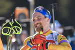 22.01.2019, xkvx, Biathlon IBU Weltcup Pokljuka, Training Damen und Herren, v.l. Erik Lesser (Germany) schaut / looks on