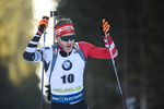 23.01.2019, xkvx, Biathlon IBU Weltcup Pokljuka, Einzel Herren, v.l. Simon Eder (Austria) in aktion / in action competes