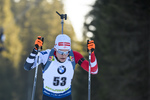 23.01.2019, xkvx, Biathlon IBU Weltcup Pokljuka, Einzel Herren, v.l. Felix Leitner (Austria) in aktion / in action competes