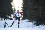 23.01.2019, xkvx, Biathlon IBU Weltcup Pokljuka, Einzel Herren, v.l. David Komatz (Austria) in aktion / in action competes