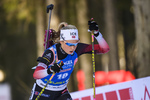 24.01.2019, xkvx, Biathlon IBU Weltcup Pokljuka, Einzel Damen, v.l. Ingrid Landmark Tandrevold (Norway) in aktion / in action competes