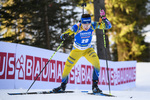 24.01.2019, xkvx, Biathlon IBU Weltcup Pokljuka, Einzel Damen, v.l. Johanna Skottheim (Sweden) in aktion / in action competes