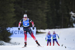 24.01.2019, xkvx, Biathlon IBU Weltcup Pokljuka, Einzel Damen, v.l. Synnoeve Solemdal (Norway) in aktion / in action competes