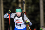25.01.2020, xkvx, Biathlon DSV Deutschlandpokal Oberhof, Sprint - weiblich, v.l. Georgy Langer (Germany)  / 