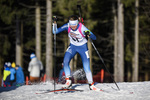 25.01.2020, xkvx, Biathlon DSV Deutschlandpokal Oberhof, Sprint - weiblich, v.l. Amy Fabienne Dunkel (Germany)  / 